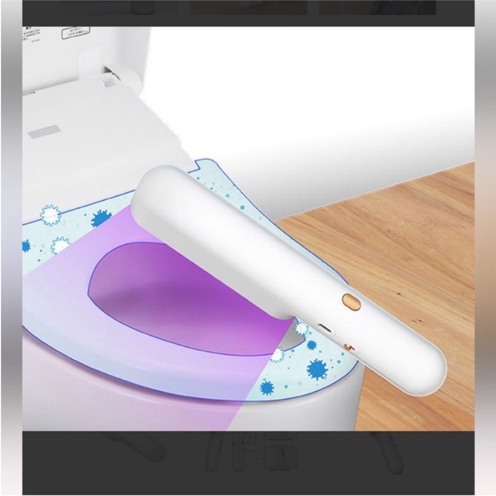 Purple Glow Ultraviolet Sterilamp Ultraviolet Hand Held Sterilizer Lamp - Picture 3 of 10